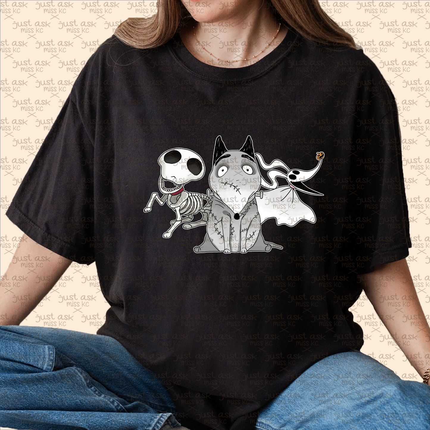 Spooky Dogs Shirt Halloween Sweater Burton Dogs T-Shirt Crewneck