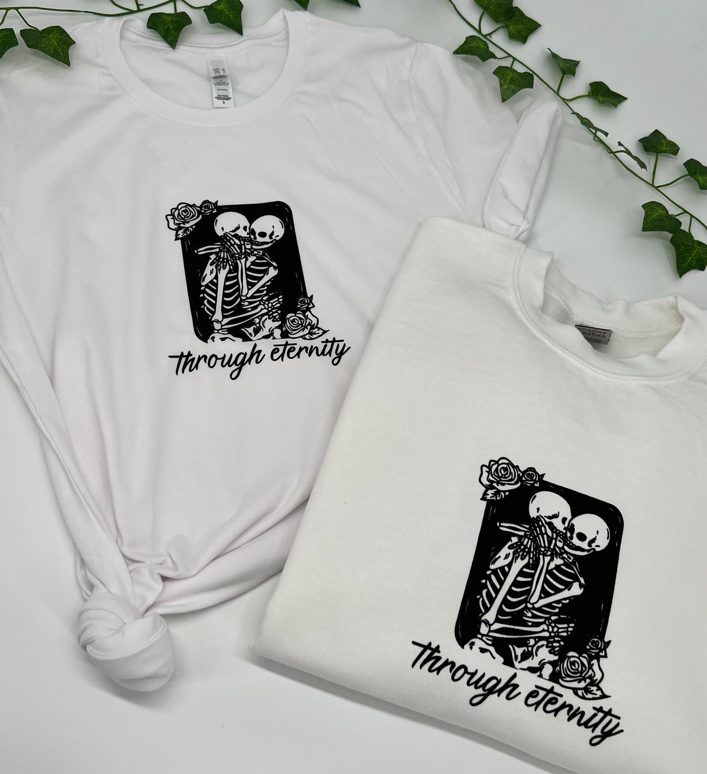 Eternity T-Shirt, Crewneck Sweater, Love, Lovers, Forever, Married, Engaged