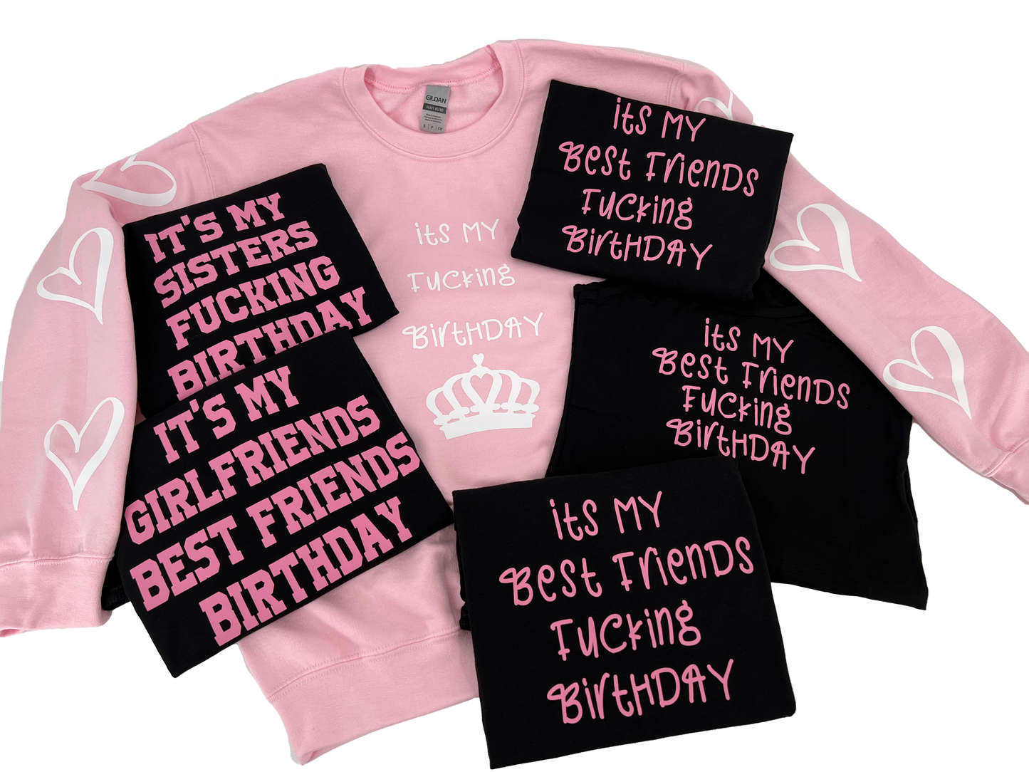 - Custom Matching Shirts, Personalized Theme, Family, Birthday, Bachelorette Group Party, Vacation Sweater