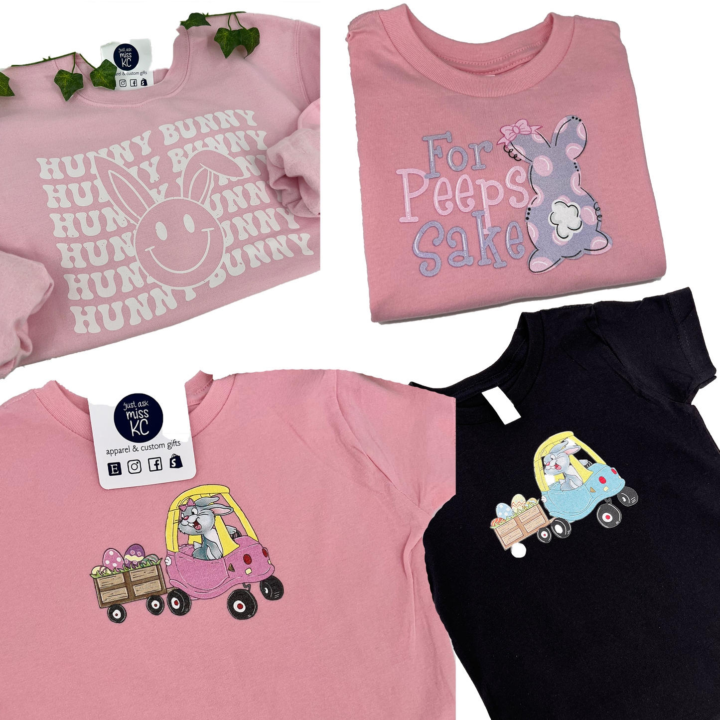 Seasonal Easter Shirts, Adult, Toddler, Youth,Infant For Peeps Sake Infant, Onesie, Onsie, Hunny Bunny,