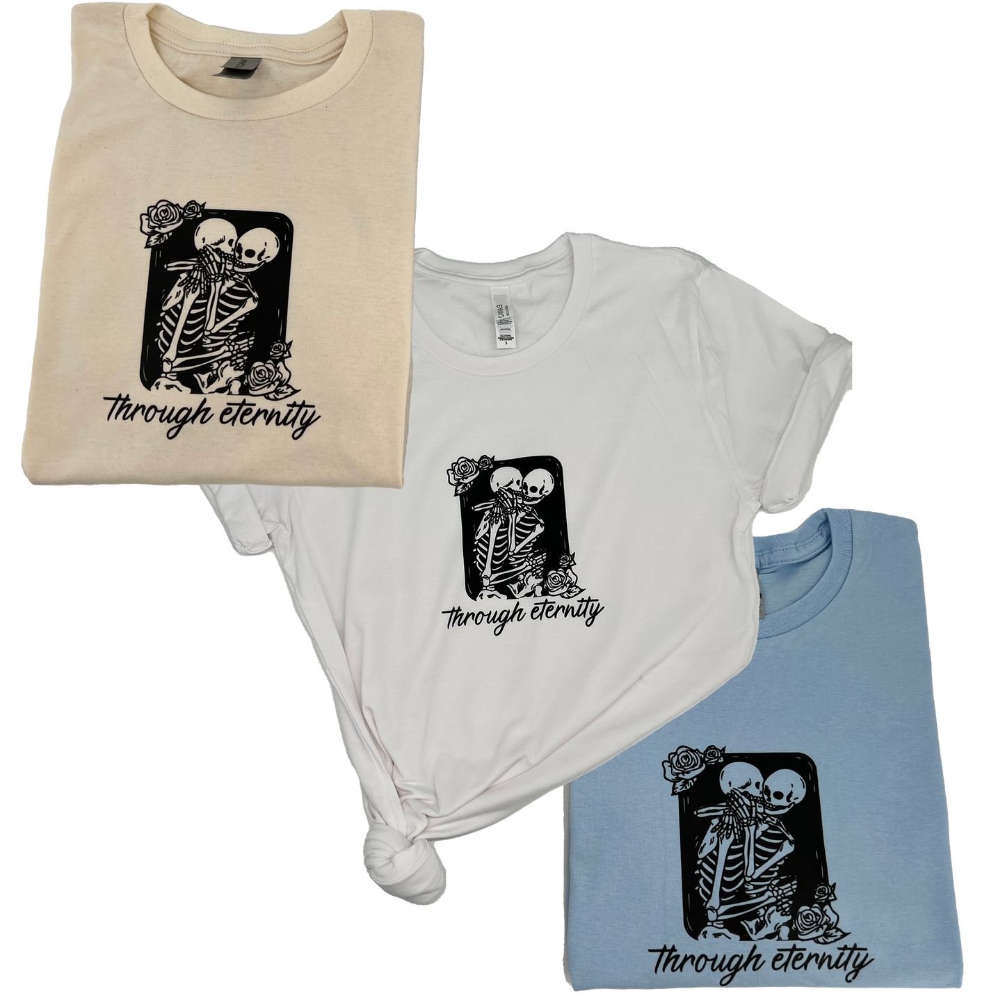 Eternity T-Shirt, Crewneck Sweater, Love, Lovers, Forever, Married, Engaged