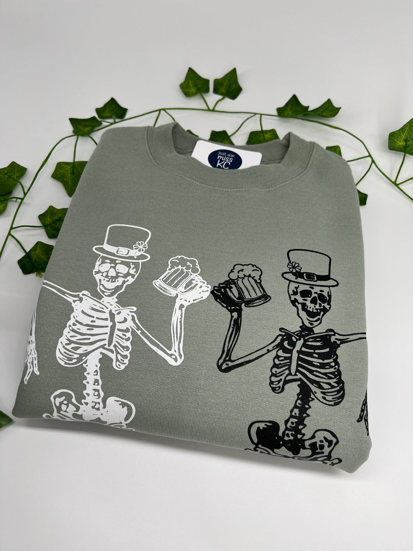 Seasonal St.Patricks Day T-Shirts, Crewneck, Sweater, Feeling Lucky, Magically Delicious, Skeletons, Cheers, Patty's Day, Clover