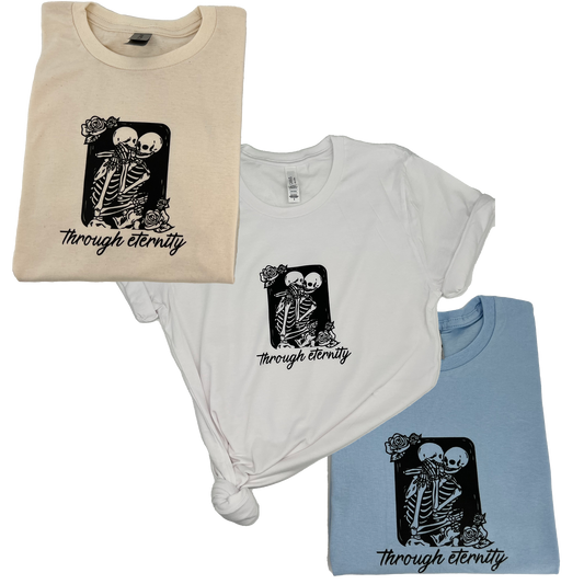 Eternity T-Shirt, Crewneck Sweater, Love, Lovers, Forever, Married, Engaged